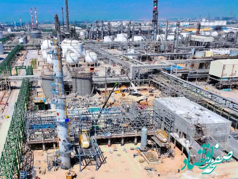 پیشرفت ۶۰ درصدی پروژه اتان ریکاوری پتروشیمی بندرامام
