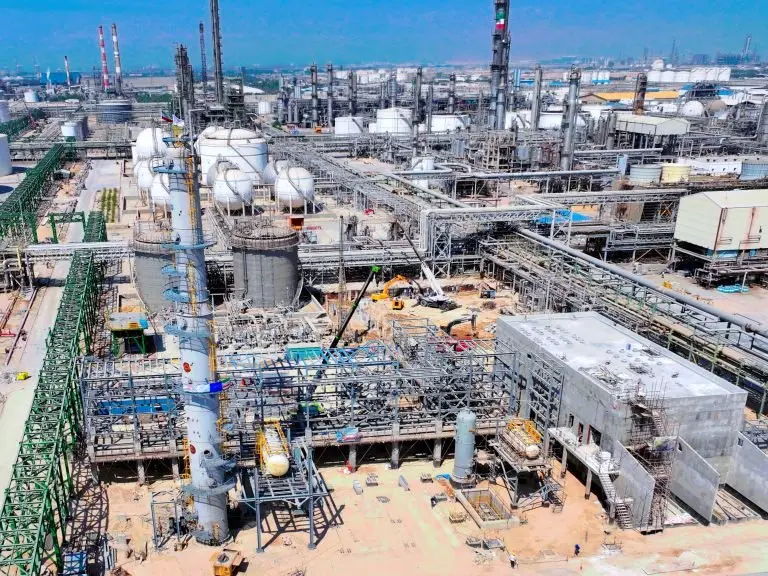 پیشرفت ۶۰ درصدی پروژه اتان ریکاوری پتروشیمی بندرامام