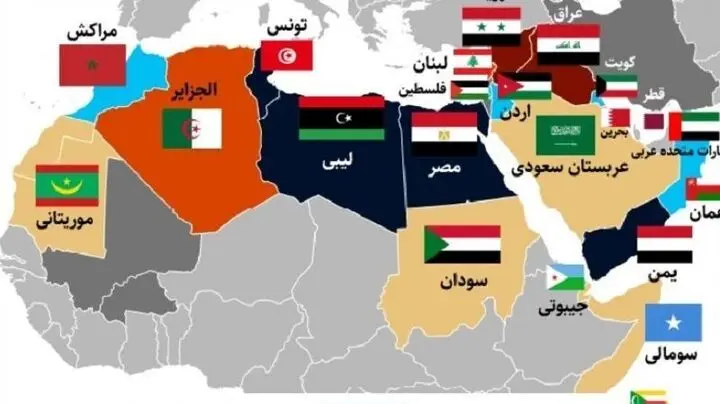 مخالفت اکثر مردم کشورهای عربی برای به رسمیت شناختن اسرائیل 