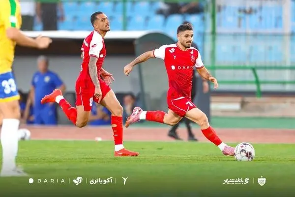 فیلم خلاصه بازی پرسپولیس و نفت آبادان جمعه ۱۷ مهر + گزارش کامل بازی