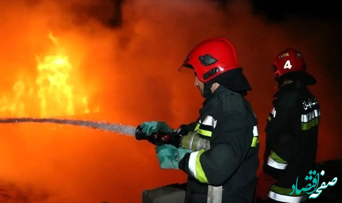 مصدومیت ۵ کارگر در اتوبان بعثت تهران