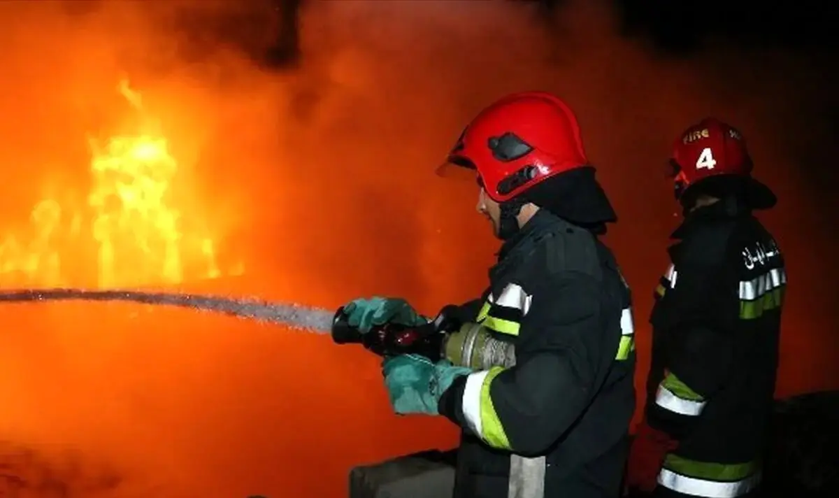 مصدومیت ۵ کارگر در اتوبان بعثت تهران