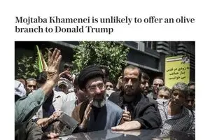 تلگراف: انتظار نمی‌رود که آیت الله مجتبی خامنه ای برای صلح ترامپ شاخه زیتون بدهد