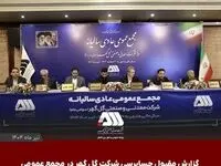 گزارش مقبول حسابرسی شرکت گل‌گهر در مجمع عمومی