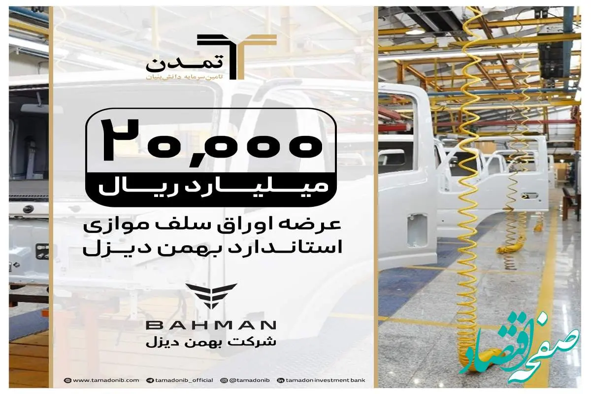 با مشارکت تامین سرمایه تمدن؛ اوراق سلف ۲۰ هزار میلیارد ریالی کامیونت فورس ۶ تنی وارد بورس کالا میشود
