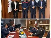 دیدار مدیر شعب بانک مسکن استان با مدیرعامل شرکت فولاد اکسین خوزستان / گامی در جهت توسعه همکاری‌های مالی و سرمایه‌گذاری