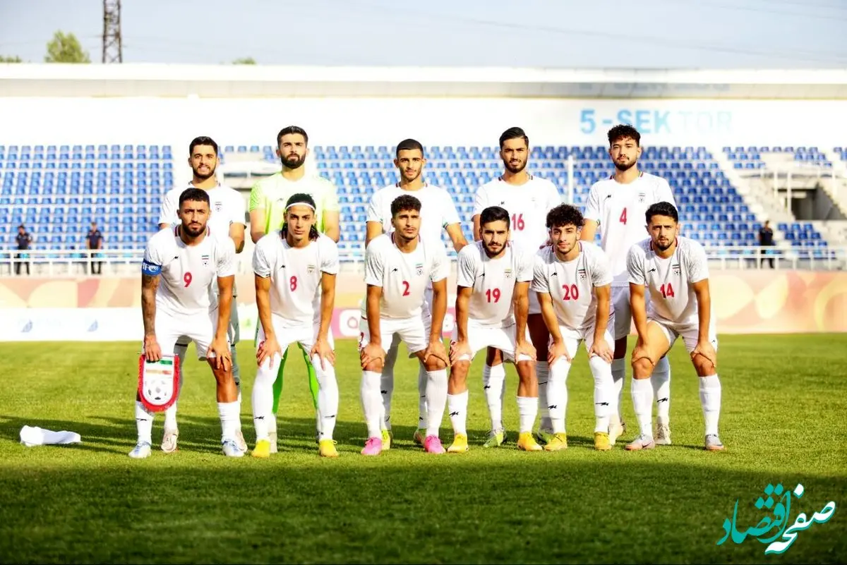 تیم فوتبال امید ایران با این ترکیب به مصاف ازبکستان می رود
