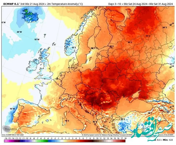اکثر نقاط کشور منتظر افزایش دما باشند
