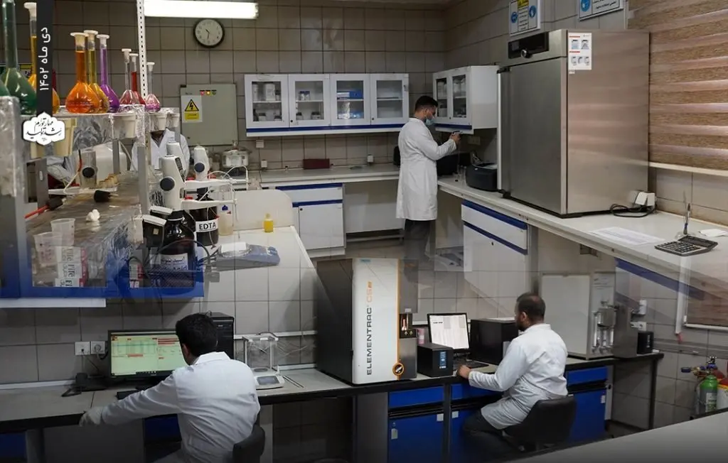 استقرار تخصصی ترین استاندارد سیستم آزمایشگاهی در شرکت توسعه آهن و فولاد گل گهر