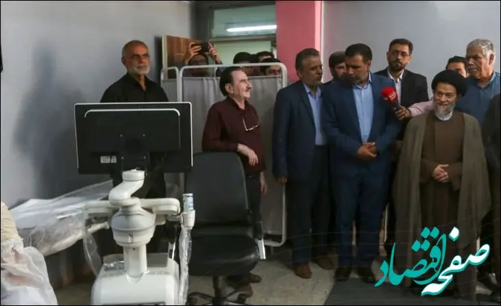 تامین تجهیزات بخش قلب درمانگاه تامین اجتماعی شهرستان مبارکه توسط فولاد مبارکه