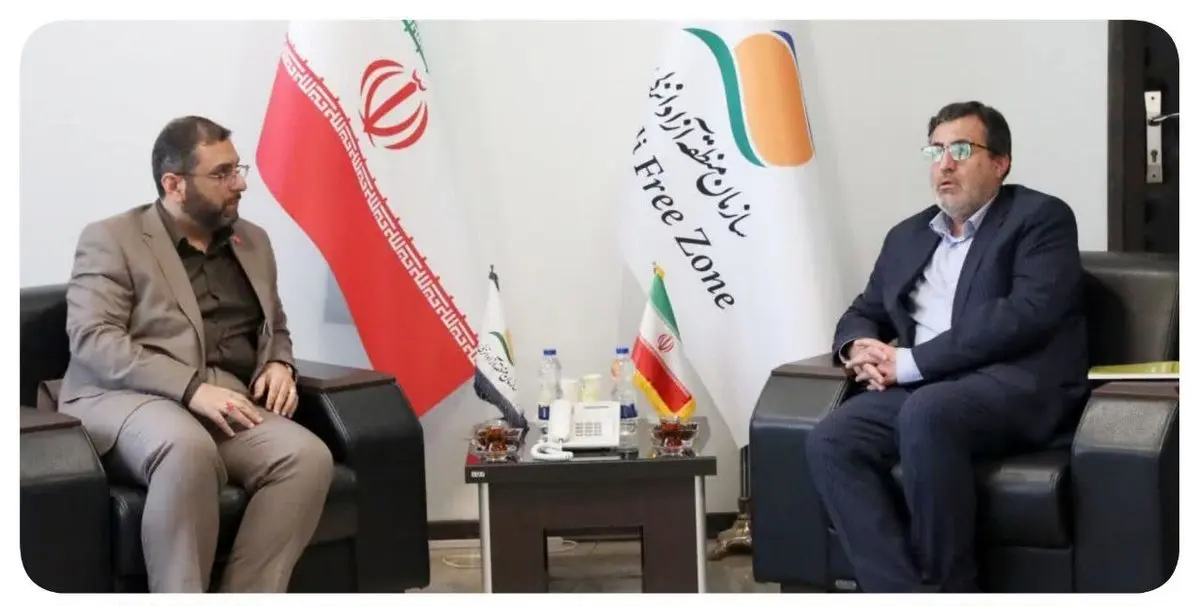  دیدار معاون فرهنگی، اجتماعی و گردشگری دبیرخانه شورایعالی با مدیرعامل سازمان منطقه آزاد انزلی