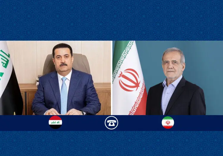 تماس تلفنی رئیس جمهور با نخست وزیر عراق/تجاوزات ادامه یابد پاسخ‌هایی کوبنده‌ در انتظار متجاوزان است
