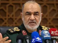 پیام مهم سردار سلامی فرمانده کل سپاه صادر شد