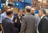 دیدار رئیس هیات مدیره و مدیرعامل شرکت فولاد خوزستان با مدیرعامل گروه مپنا