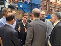 دیدار رئیس هیات مدیره و مدیرعامل شرکت فولاد خوزستان با مدیرعامل گروه مپنا