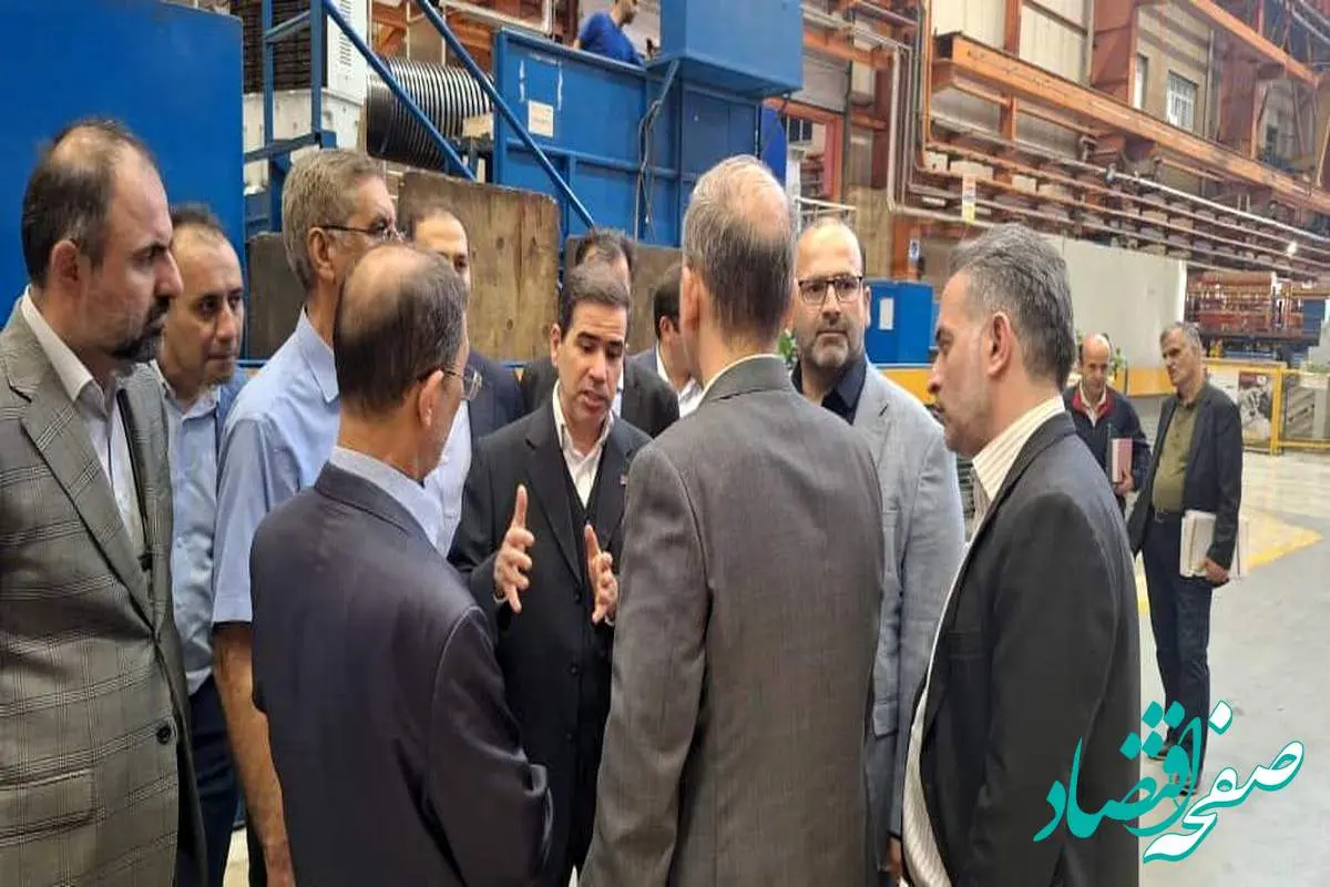 دیدار رئیس هیات مدیره و مدیرعامل شرکت فولاد خوزستان با مدیرعامل گروه مپنا