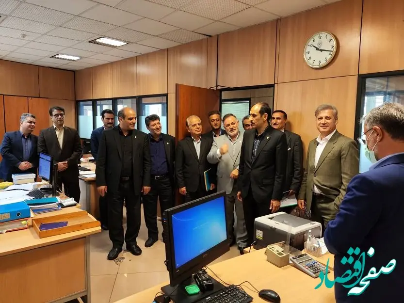 بازدید اعضای هیات مدیره بانک ملی ایران از اداره کل بازرسی