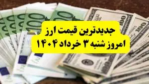 آخرین قیمت ارزها به تومان امروز شنبه ۳ خرداد ۱۴۰۴ + جدول کامل | مذاکرات دلار را چقدر بالا برد؟ | قیمت یورو