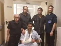تصادف شدید برای بازیگر سریال تلویزیونی "متهم گریخت"