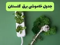 قطعی برق گلستان فردا شنبه ۳۱ مرداد/ لینک خاموشی