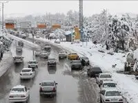 آخرین وضعیت جوی و ترافیکی راه‌ ها امروز ۲۰ بهمن ۱۴۰۳/ ۱۱ محور مسدود هستند