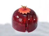 دسر یلدایی جدید  و آسان با انار و شیر همراه با ویدئوی آموزشی