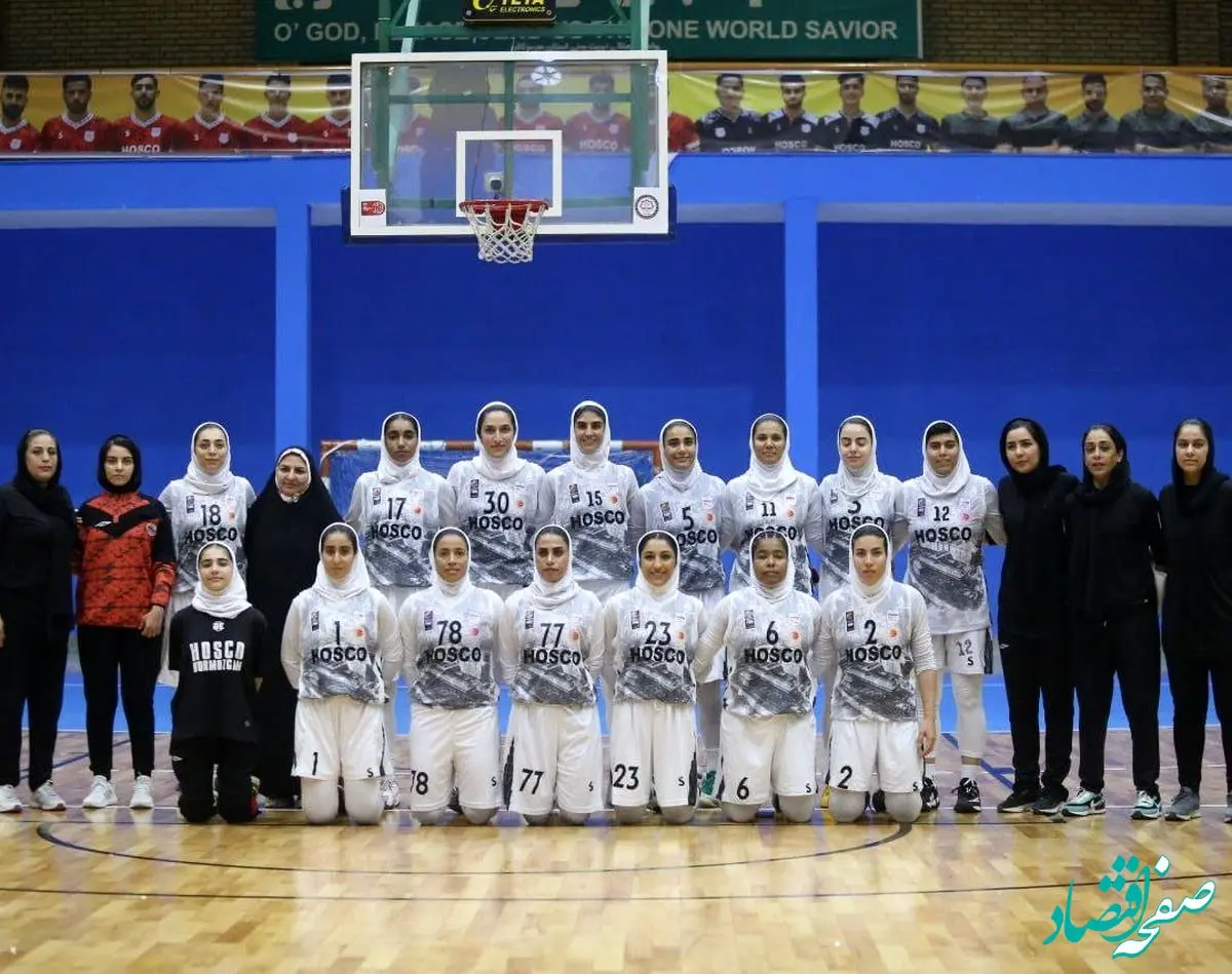 صعود تیم بسکتبال بانوان فولاد هرمزگان به لیگ برتر کشور

