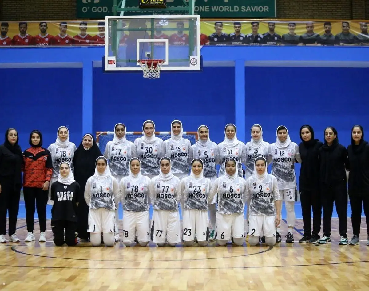 صعود تیم بسکتبال بانوان فولاد هرمزگان به لیگ برتر کشور

