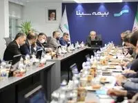 نشست شورای مدیران بیمه سینا برگزار شد