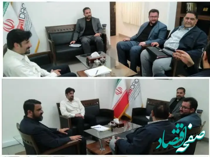 جلسه سرپرست مجتمع با مدیران شرکت تهیه و تولید مواد معدنی شرق فولاد خراسان برگزار گردید