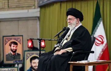 عکس / حدیث معنادار نصب‌ شده در محل دیدار امروز با رهبر انقلاب 