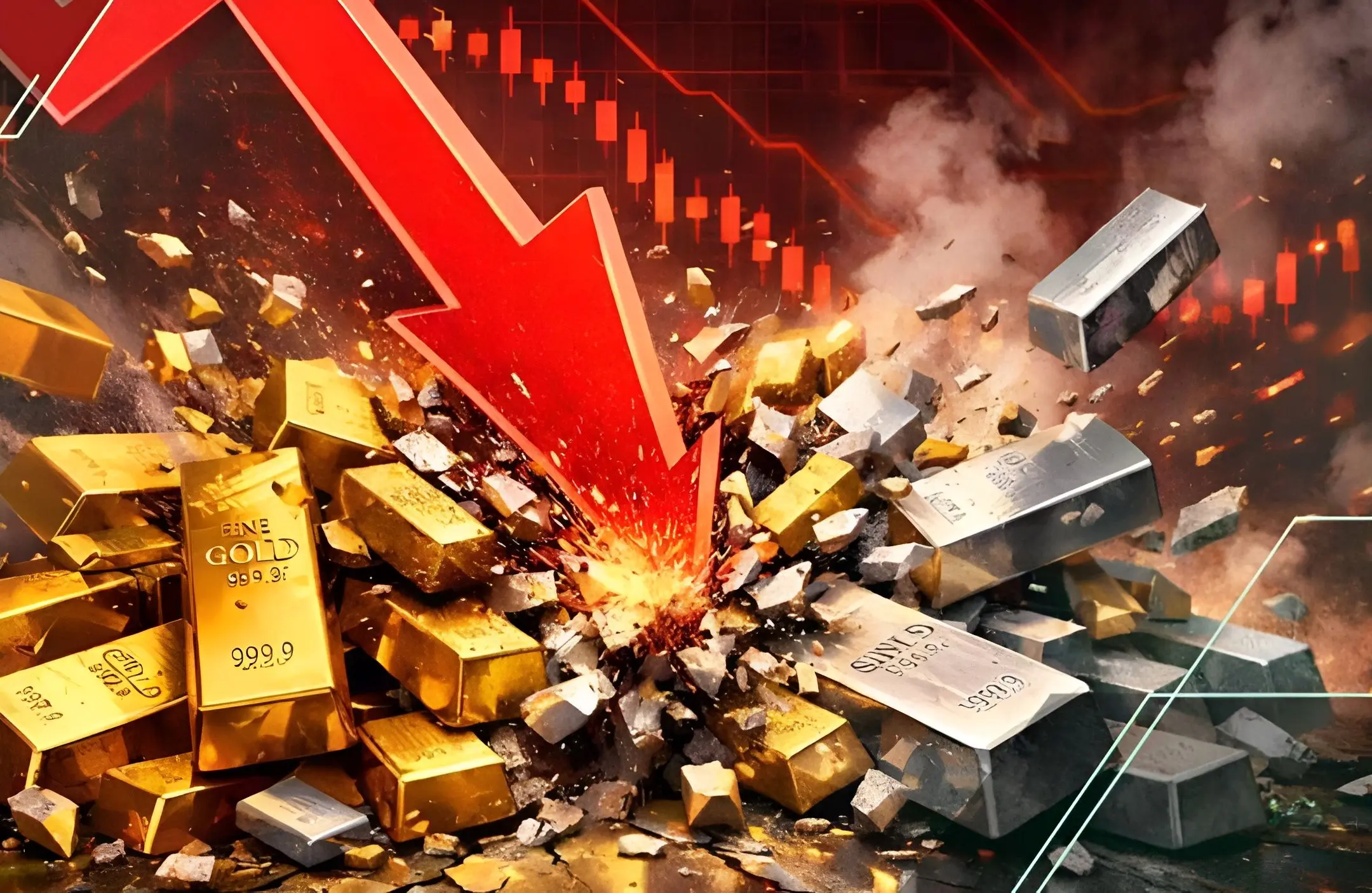 زلزله در بازار طلا / ریزش طلا ۱۸ عیار تا کجا ادامه دارد؟