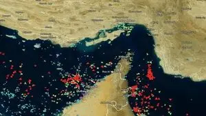 ادعای تغییر مسیر ۸ کشتی در تنگه هرمز خبرساز شد