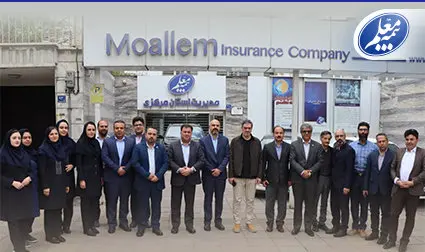 بازدید میدانی رئیس‌کل بیمه مرکزی از شعبه بیمه معلم در اراک