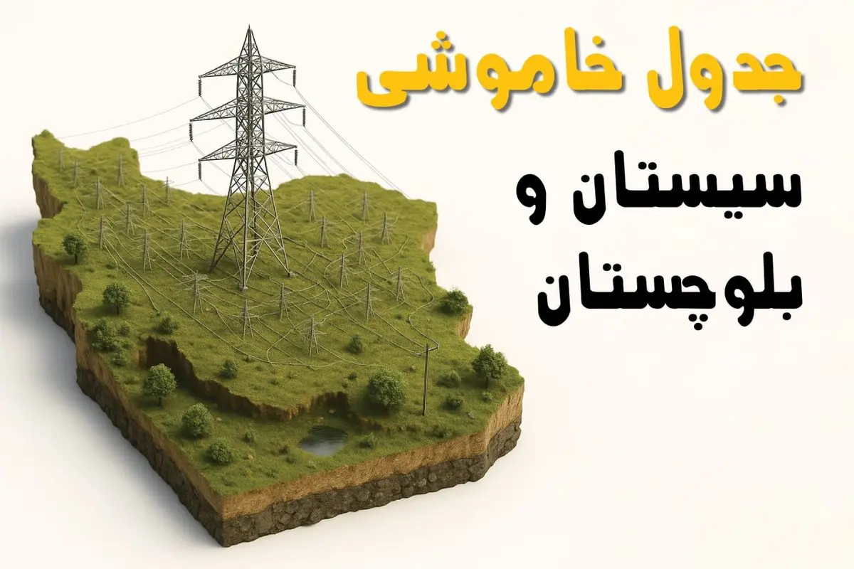 ساعات خاموشی زاهدان سه‌شنبه ۲۳ اردیبهشت ۱۴۰۴ + جدول قطعی برق شهرستان‌های استان سیستان و بلوچستان ۲۳ اردیبهشت ۱۴۰۴