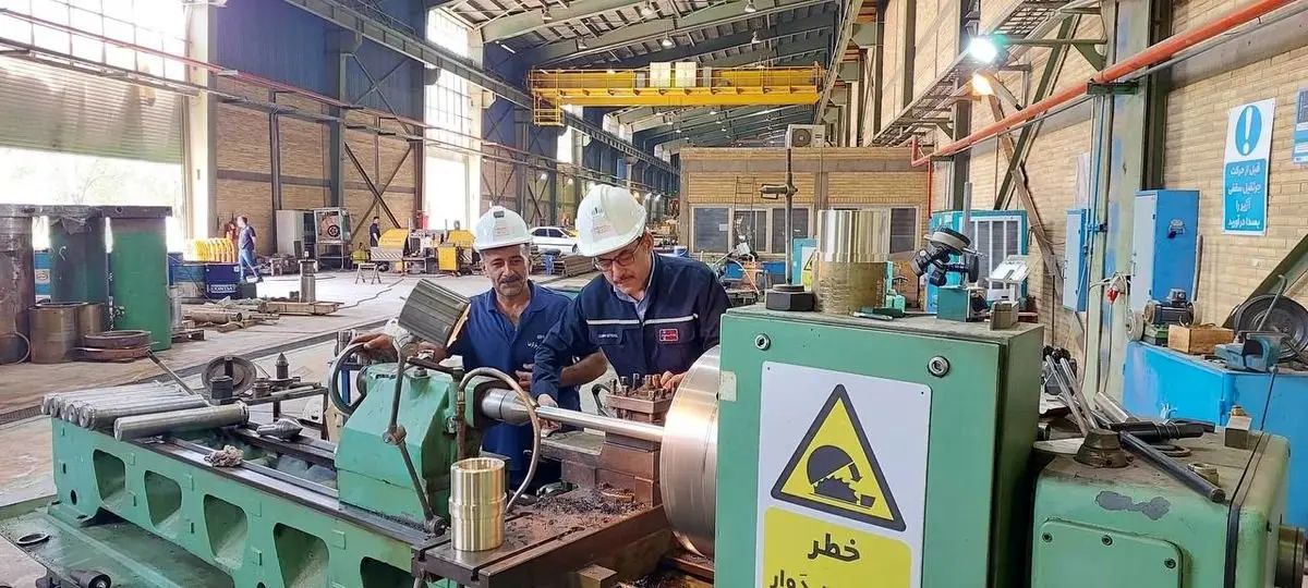 تلاش خستگی‌ناپذیر جهادگران خط تولید شرکت فولاد اکسین خوزستان