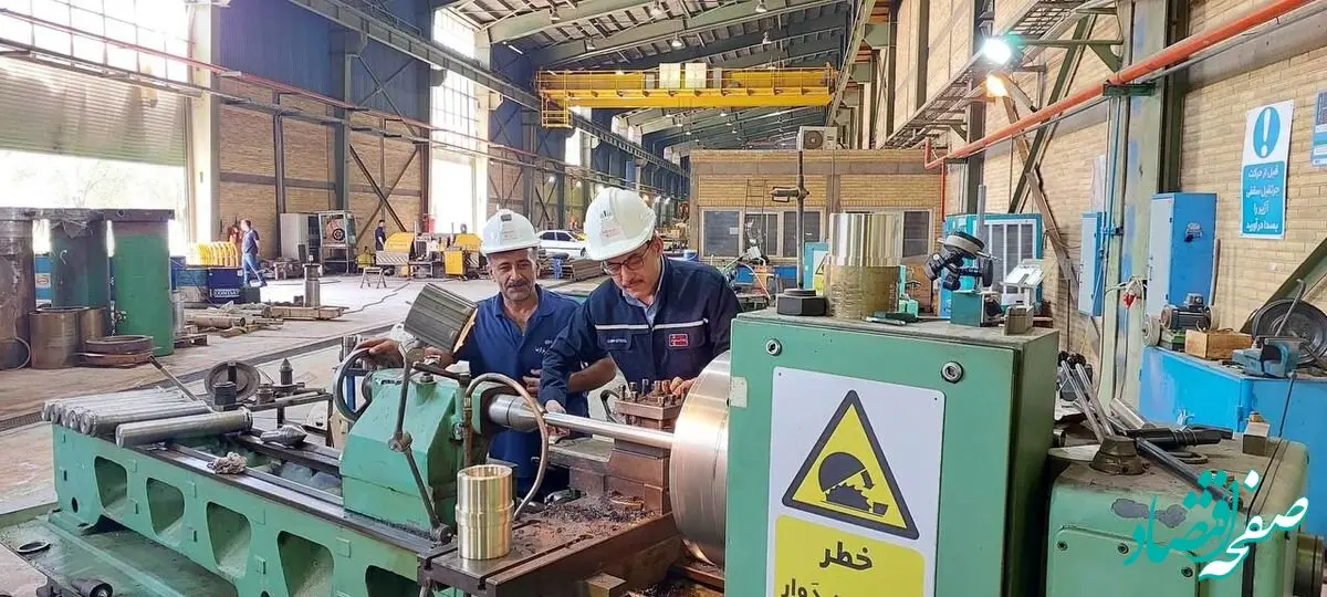 تلاش خستگی‌ناپذیر جهادگران خط تولید شرکت فولاد اکسین خوزستان