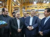 افتتاح خط تولید ساندویچ پنل گروه صنعتی ایتوک با تسهیلات ۷۵۰ میلیارد ریالی بانک توسعه تعاون