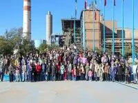 برگزاری هفدهمین برنامه بازدید خانواده های کارکنان از ذوب آهن اصفهان