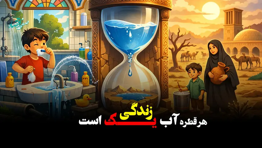 ۲۰۰ هزار مترمکعب آب اضافه مصرف شد + ویدئو