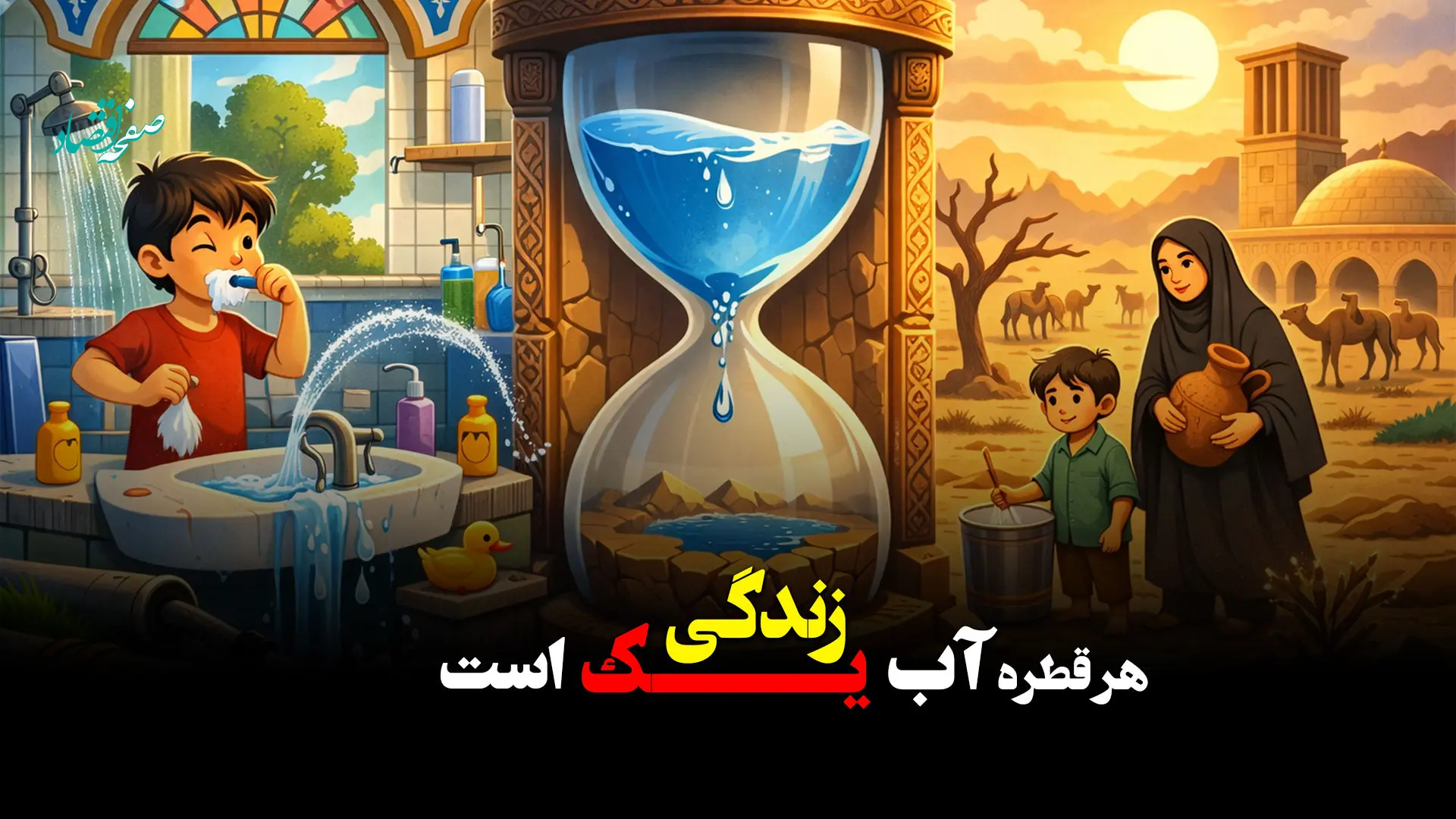 ۲۰۰ هزار مترمکعب آب اضافه مصرف شد + ویدئو