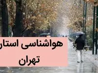 اخبار پیش بینی وضعیت آب و هوا تهران فردا دوشنبه ۱۵ بهمن ماه ۱۴۰۳ | هواشناسی تهران طی ۲۴ ساعت آینده 