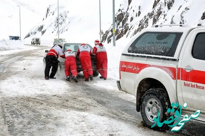 خبر فوری از آماده باش هلال احمر برای برف و باران در ۱۲ استان