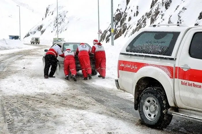 خبر فوری از آماده باش هلال احمر برای برف و باران در ۱۲ استان
