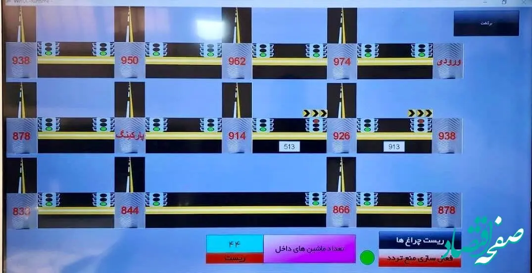 اجرای طرح مدیریت هوشمند ترافیک، در تونل‌های زیرزمینی سرب نخلک