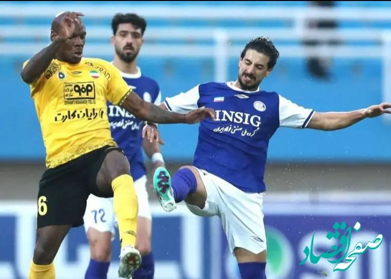 گزارش زنده بازی استقلال خوزستان و سپاهان ۱۴۰۳/۰۷/۱۴