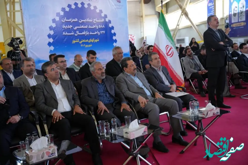 وزیر صمت ۵۸۸ طرح جدید در خوشه‌های صنعتی سراسر کشور را افتتاح کرد