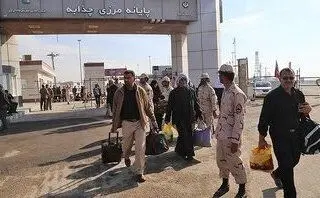 یک وصیتی که برای این افراد دردسرساز شد / کشف اسکلت از کیف دو مرد موقع ورود به عراق
