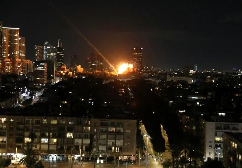 انهدام مراکز استقرار نظامیان کودک‌کش اسرائیل با موشک چند کلاهکه سپاه پاسداران