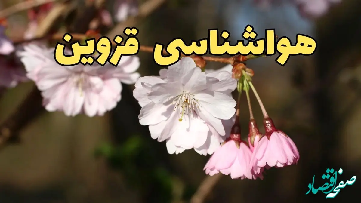 پیش بینی هواشناسی قزوین ۲۴ ساعت آینده | وضعیت آب و هوا قزوین فردا سه شنبه ۱۲ فروردین ماه ۱۴۰۴ | آب و هوای قزوین در روز ۱۳ بدر 